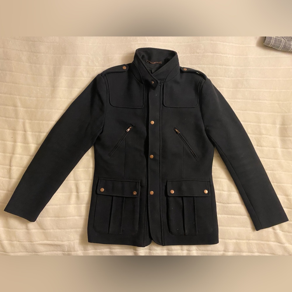 H&M Navy Peacoat